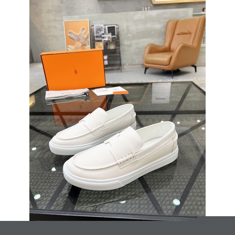 H**mes leather shoes